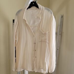 Jens Pirates Booty Cream Button-Up Shirt